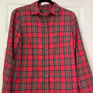 J. McLaughlin Plaid Shirt